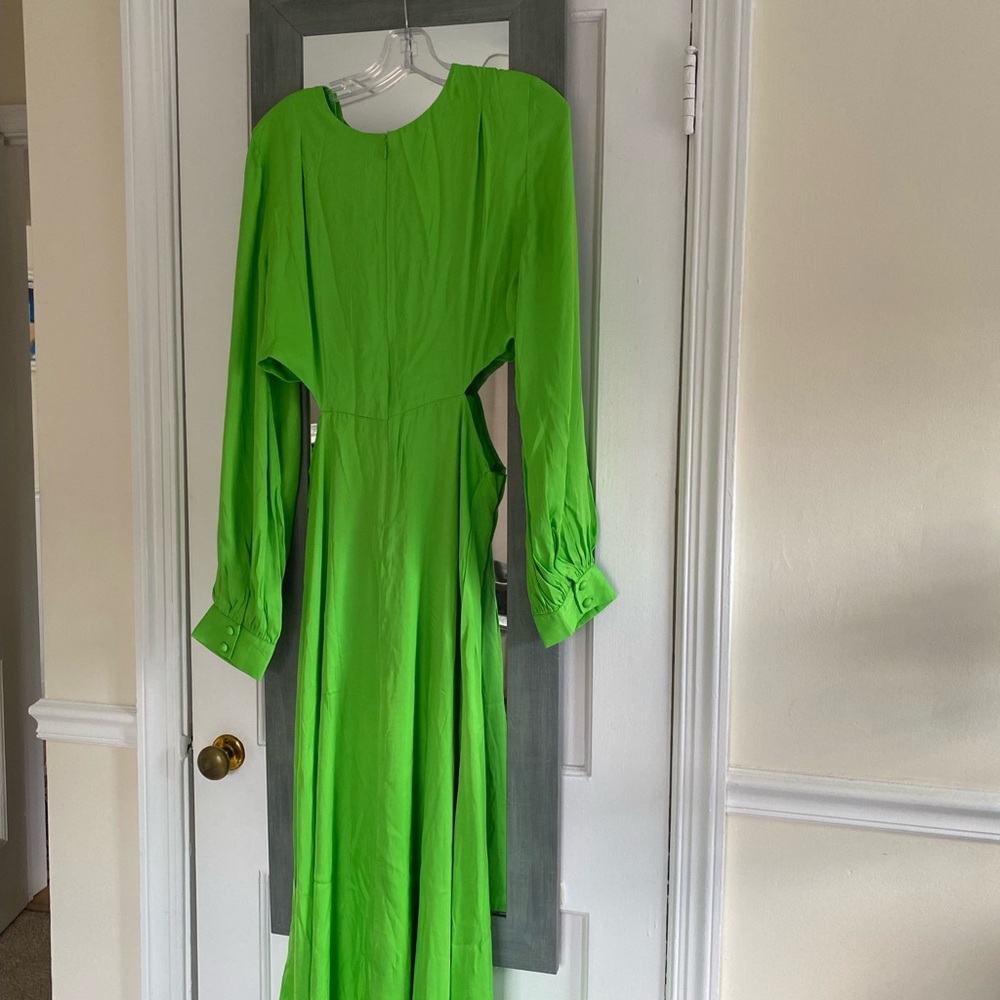 FARM Rio Lime Green Maxi Dress Dopamine - Picture 11 of 13